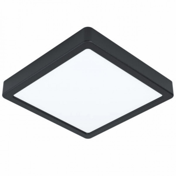 Plafoniera Led Fueva 5 Nera 17W Eglo