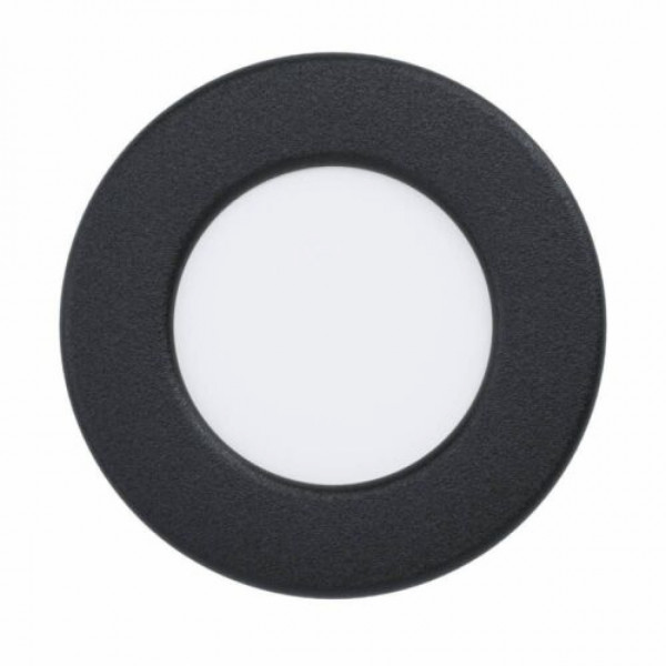 Lampada ad Incasso Led Fueva 5 nero 2.7W Eglo