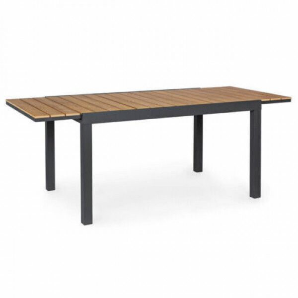 Tavolo allungabile Elias antracite 140/200x90 Bizzotto Andrea