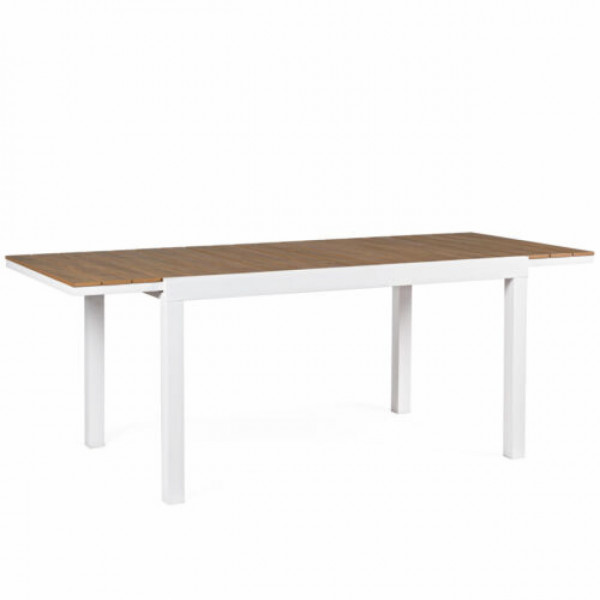 Tavolo allungabile Elias bianco 140/200x90 cm Bizzotto Andrea