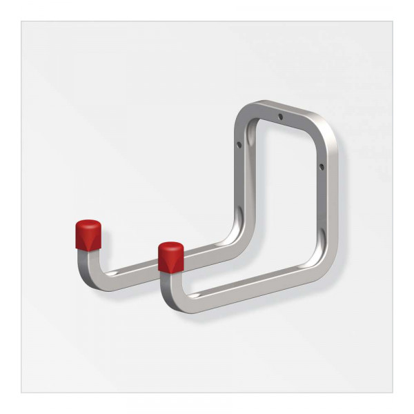 Gancio Doppio Acciaio Zincato 90mm