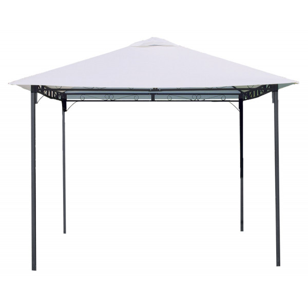 Gazebo ferro Style c/telo 3x3 Biacchi Ettore