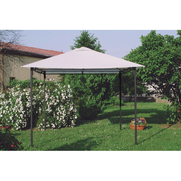 Gazebo ferro Style c/telo 3x3 Biacchi Ettore