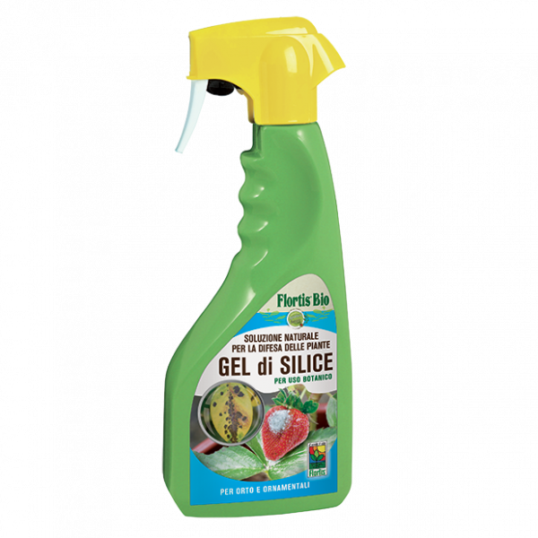 Fungicida BIO Gel Di Silice Naturale FLORTIS flacone da 500 ml 
