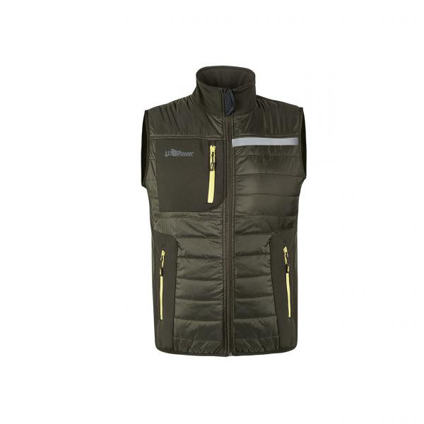 U-POWER GILET WALL DARK GREEN TAGLIA XXL