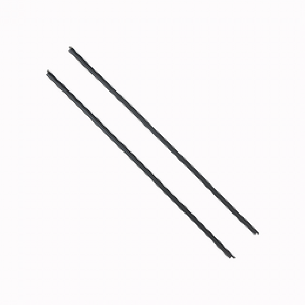 GOMMINI TERGICRISTALLO  RICAMBIO RHUTTEN 61CM CONFEZIONE  DA 2PZ 