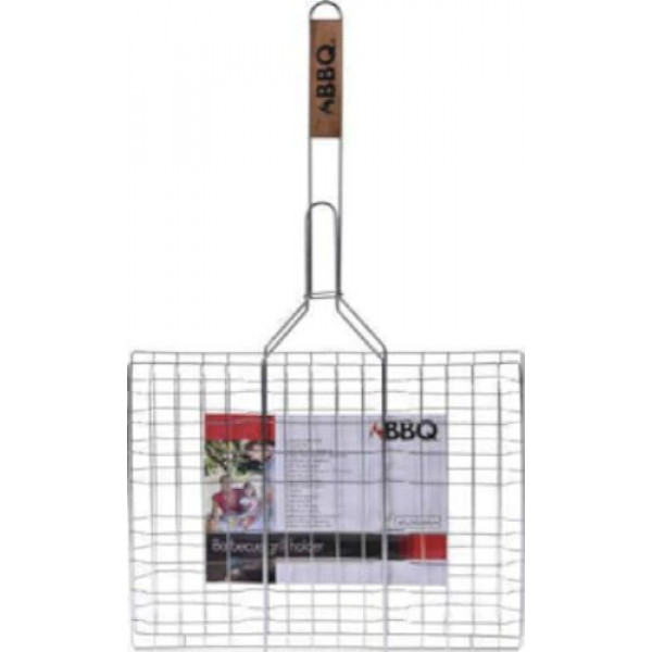 Griglia Bbq con manico in legno 40x66 cm Koopman International Italy
