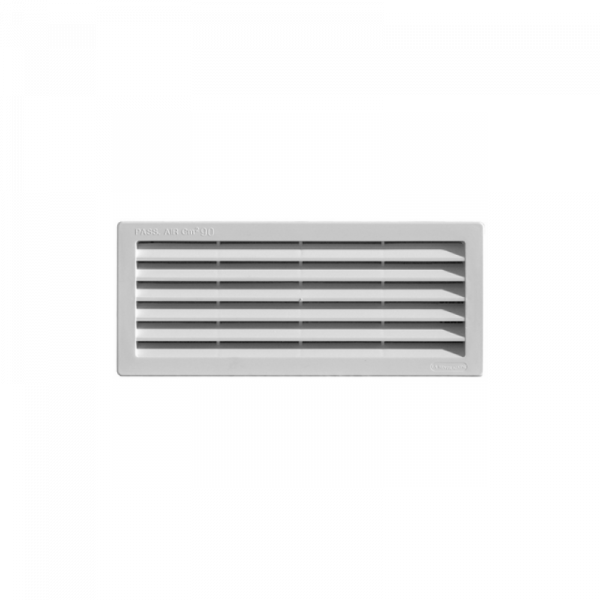 Griglia Incasso Rettangolare Rete Bianco mm.254x108x13h