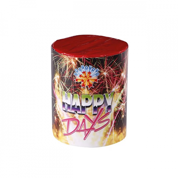 Fontana Happy Days fuochi d'artificio Borgonovo