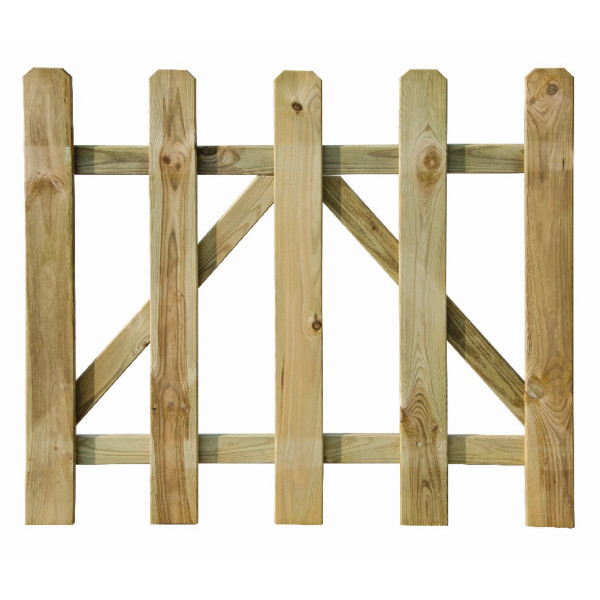 Cancello Maremma 100x90 cm in legno Biacchi Ettore