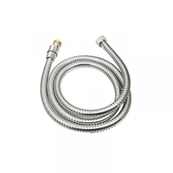 Idro-bric Flessibile da 150 cm D.14mm in acciaio cromato, doppia aggraffatura