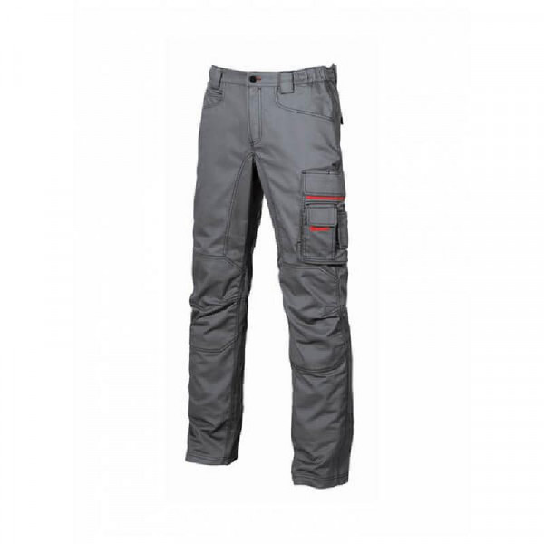 U-Power  Pantalone da lavoro Grin Grey Meteorite Taglia 48