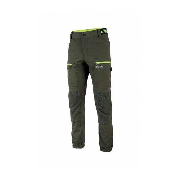  U-POWER PANTALONE  DA LAVORO HORIZON DARK GREEN  TAGLIA M
