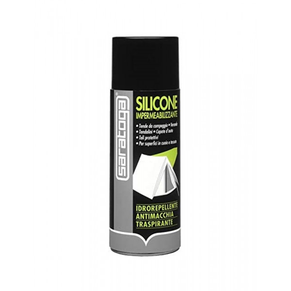 Silicone spray impermealizzante flacone da ml 400 Saratoga