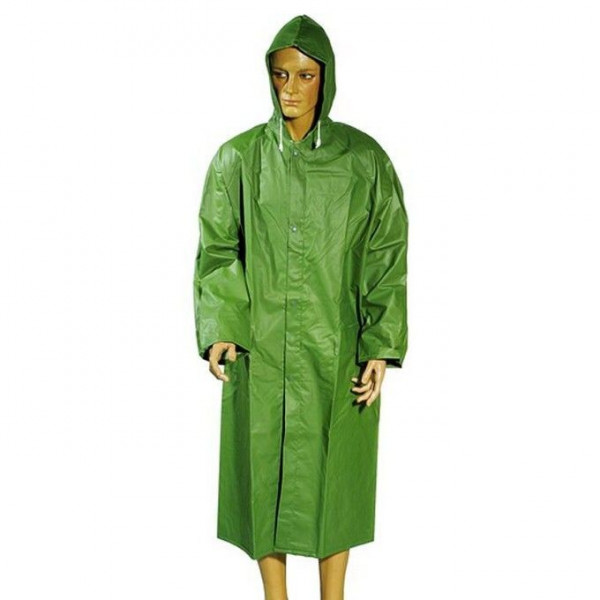 Impermeabile Monopezzo Vigor 100% Pvc Verde Taglia Xl 