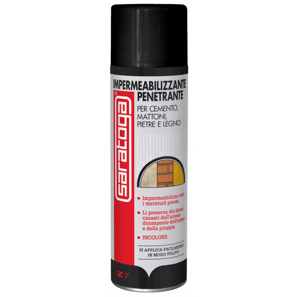Saratoga spray impermeabilizzante penetrante incolore z7 flacone da 500 ml