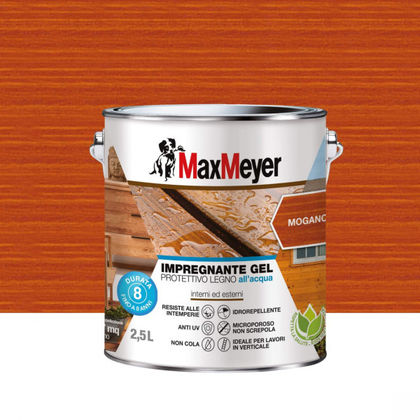 Impr. Gel all'Acqua - Flacone da 2,5 Litri - Mogano
