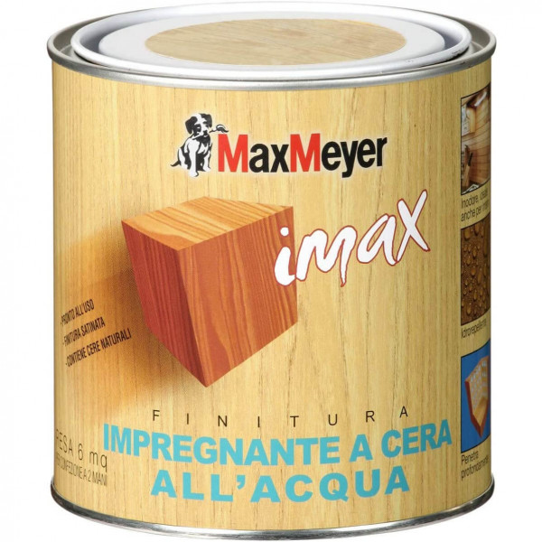 IMPREGNANTE CERA ALL'ACQUA INCOLORE FLACONE DA 750 ML  