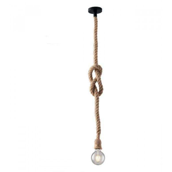 Lampadario a sospensione ROPE 1Xe27 150Cm
