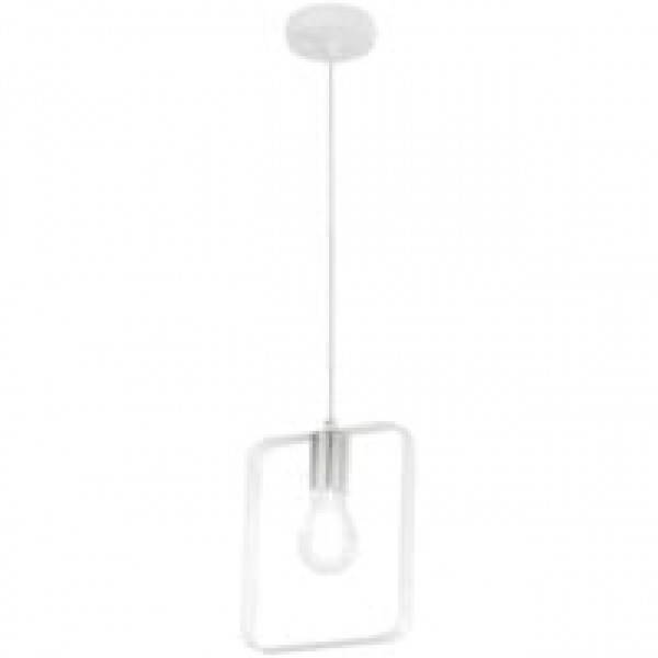 Lampada a sospensione Led Smith bianca 1xE27 Fan Europe