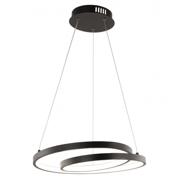  Sospensione LED Lieve Nera 30W