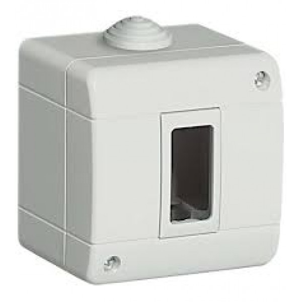 KIT - CUSTODIA MAGIC IDROBOX 1 POSTO GRIGIO CHIARO IP40 