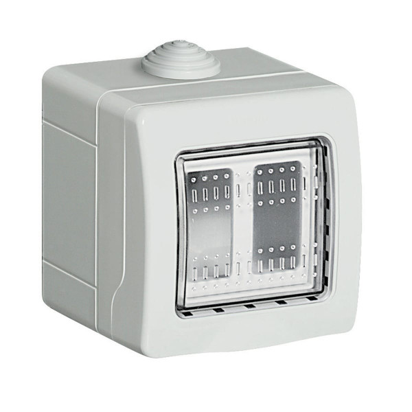 KIT - CUSTODIA MAGIC IDROBOX 2 POSTI IP55