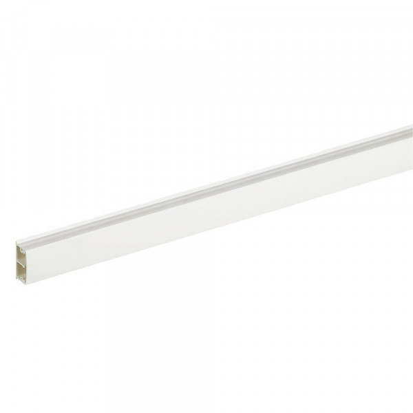 Kit - minicanale 22x10 2,1m vani bianco