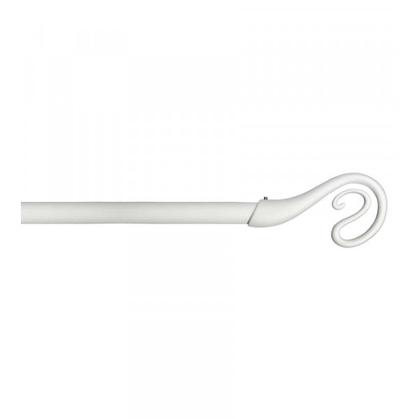 Kit bastone nairobi  cm.120/210 bianco con supporti