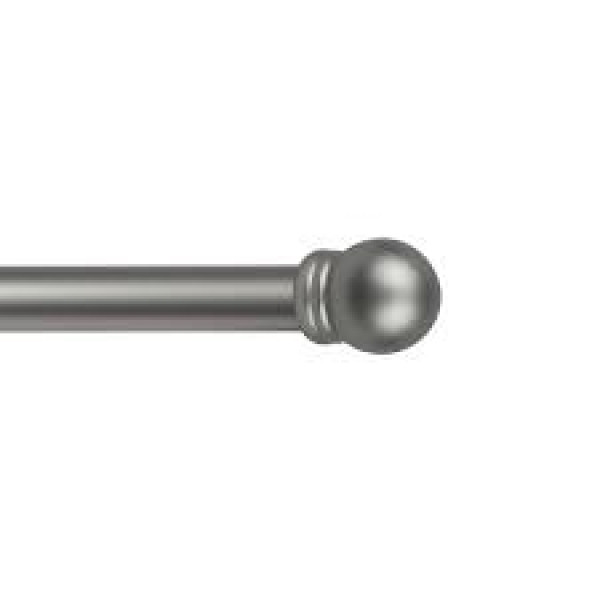 Kit riloga per tende boccia 120-210 cm nichel