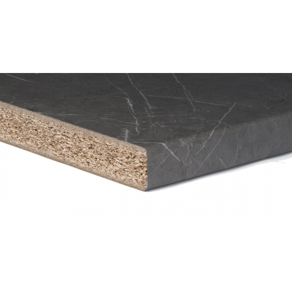  Top da cucina Design Kimono marmo nero marquina  3040x600x38 mm