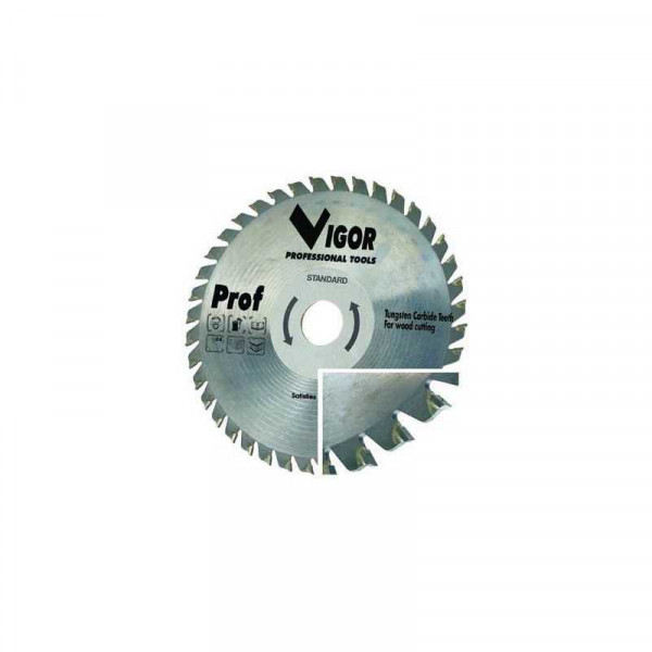 Vigor lame circolari hu-firma legno 60 denti widia f30/25 250 mm