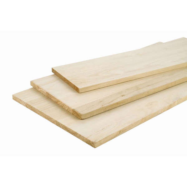 TAVOLA LAMELLARE PAULONIA SPESSORE 18 MM 120X60 CM 