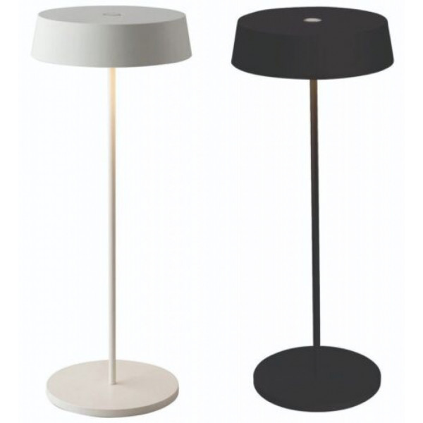 Lampada da tavolo Led ricaricabile bianca Usb-C Lostech