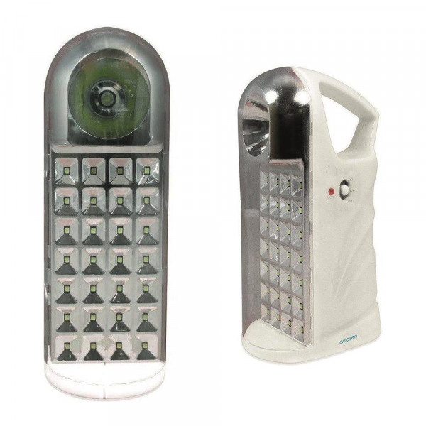 torcia led ricaricabile anti black out portatile con 28 led 