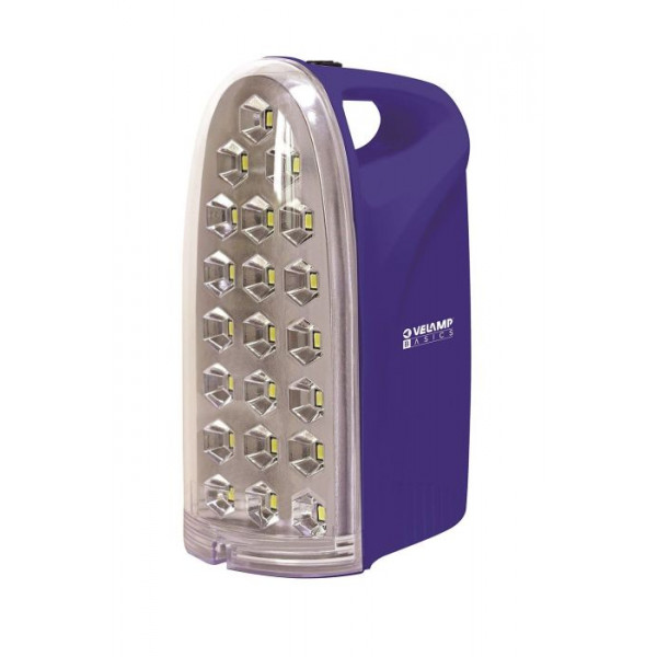 Lampada di emergenza portatile ricaricabile  250 lumen 6000K