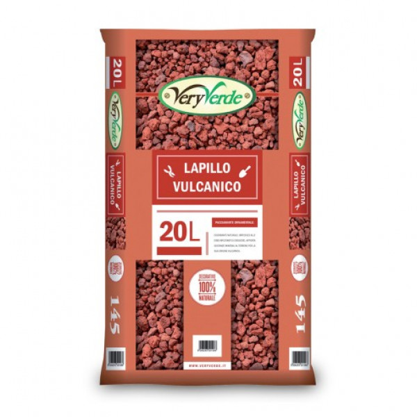 Lapillo vulcanico sacco da  20L Very Verde 