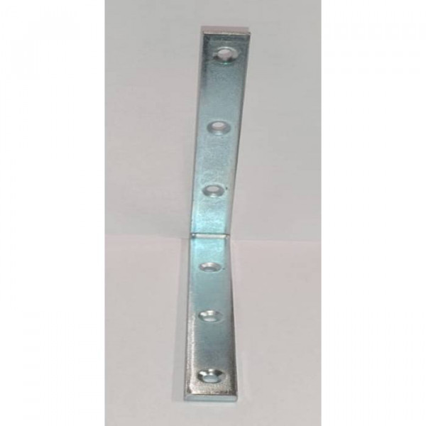 LASTRINA  ANGOLARE RINFORZATA 160X160X20X5MM  ACCIAIO ZINCATO 