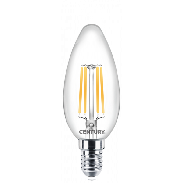 Lampada Filamento LED Incanto Chiara Candela 4W E14 4000K