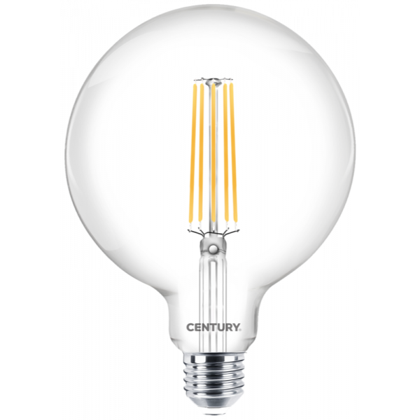 Lampada LED Incandescente Goccia Globo G125 Chiara