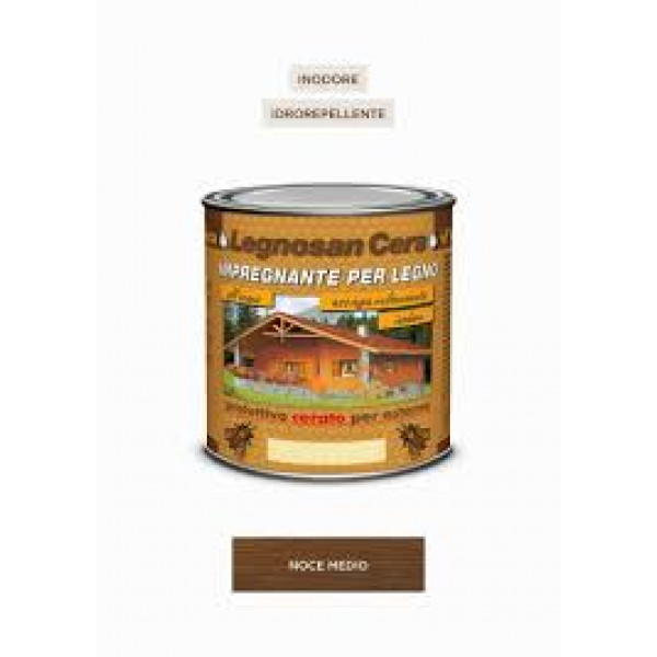 LEGNOSAN CERA NOCE MEDIO FLACONE DA 750 ML 