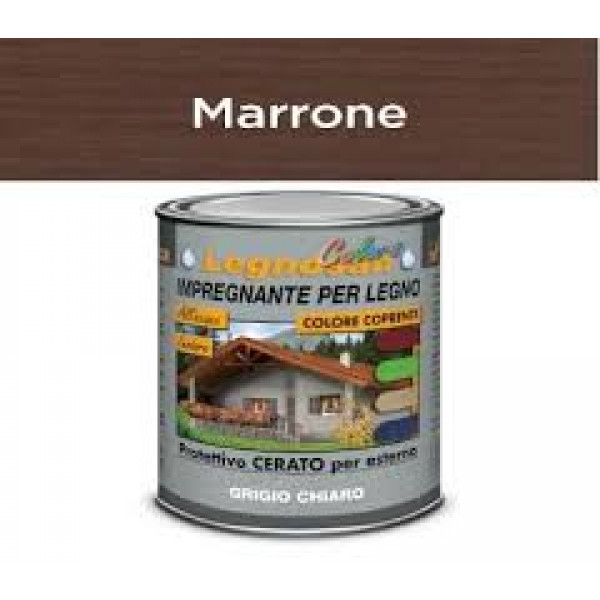 LEGNOSAN COLORS MARRONE FLACONE DA 750  ML