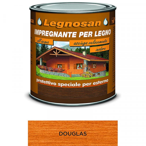 LEGNOSAN IMPREGNANTE ALL'ACQUA DOUGLAS FLACONE DA 750 ML 