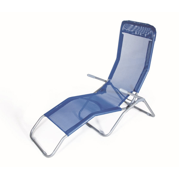 Lettino Riccione blu 94x58x82 Biacchi Ettore