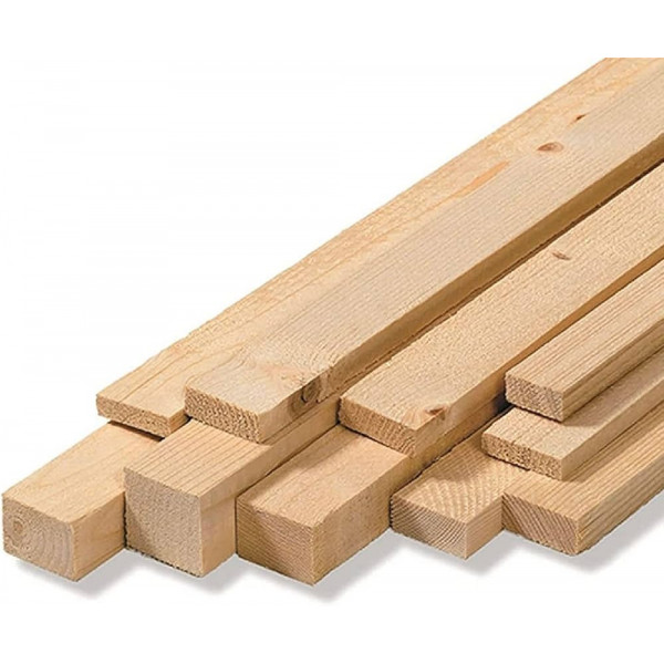 LISTELLO LEGNO DI ABETE PIALLATO 100X100 MM 2,5MT 