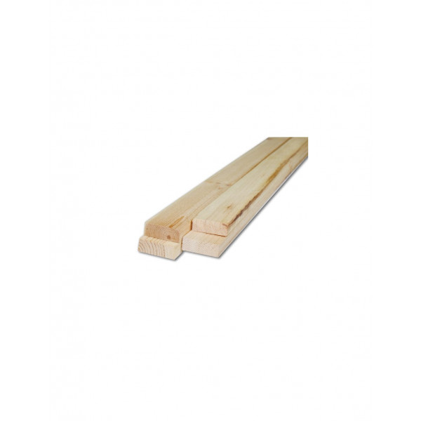 Listelli grezzi in abete 15 x 40 x 1000 mm