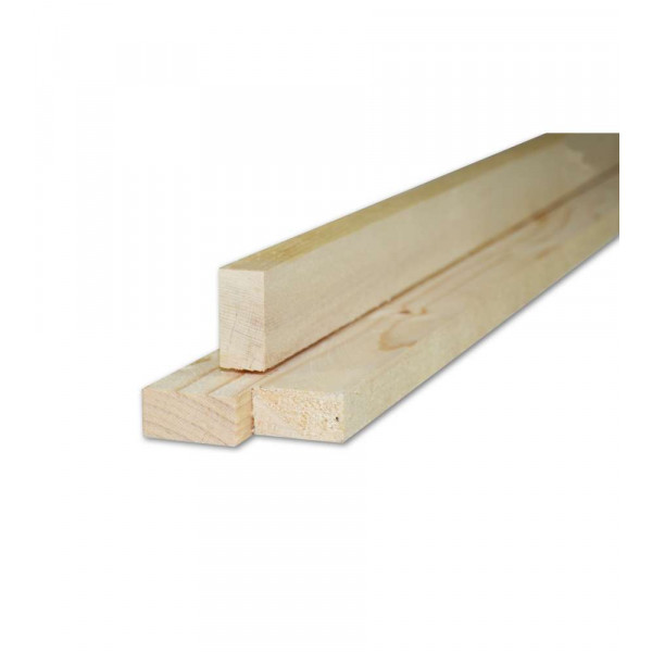 Listelli grezzi in abete 25 x 40 x 2000 mm