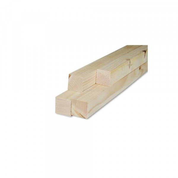 Listelli grezzi in abete 40 x 40 x 3000 mm