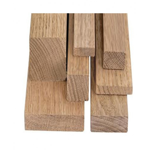  LISTELLO LEGNO ROVERE MM10x50x2400