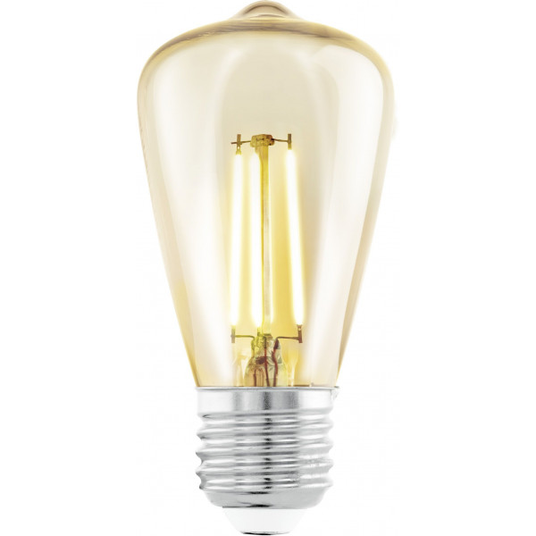 Lampadina LED E27 ST48 Vintage Ambra 